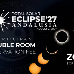 Spain Solar Eclipse 2027 Full Tour for 1 participant · Double Room - Reservation Fee